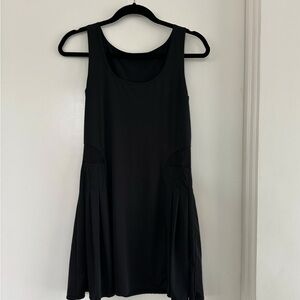 Black Tennis/Golf Dress with back vent